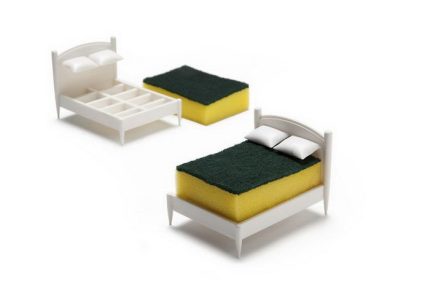 Губка для посуды на подставке CLEAN DREAMS