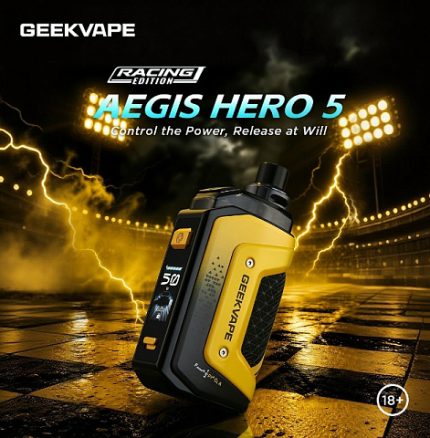 POD-система GEEK VAPE AEGIS HERO 5, GV-188O ( Lighting yellow)