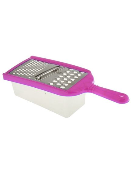 00006277 Терка с контейнером MULTI-FUNCTION GRATER, 12х8х5 см