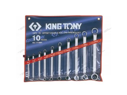 Набор накидных ключей,10 предметов  king tony 1710mr