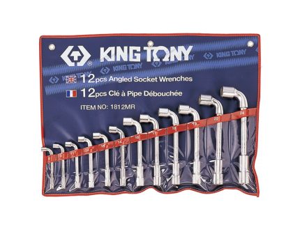 Набор торцевых L-образных ключей, 12 предметов  king tony 1812mr