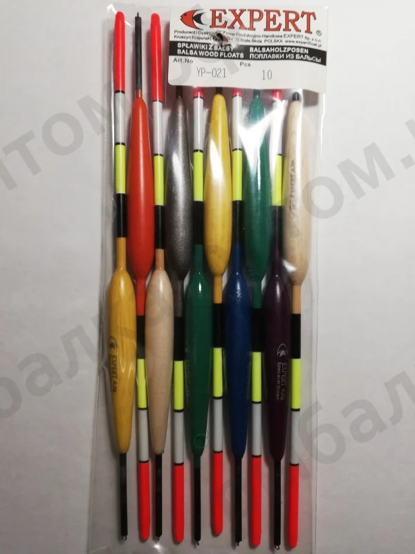 Поплавки EXPERT 6,0g-10 штук.  (Арт. RS3221)