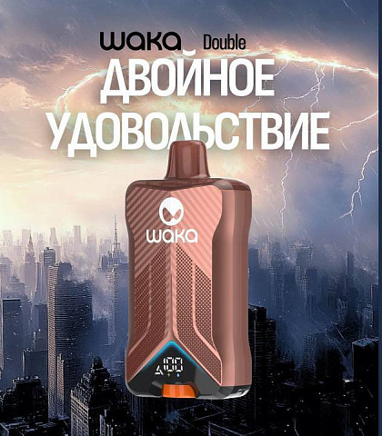 WAKA 60000 затяжек 2% с ароматом МИНЕРАЛЬНАЯ ВОДА