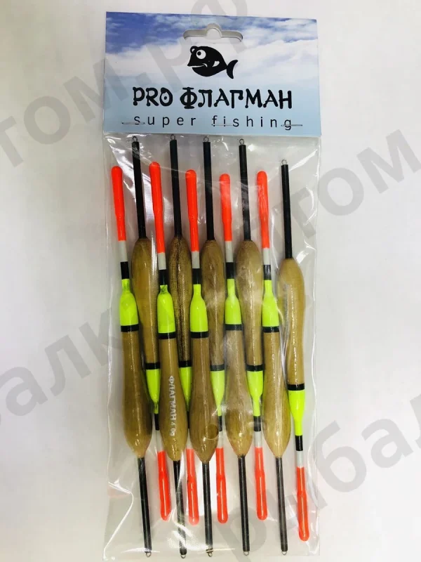 Поплавки PRO ФЛАГМАН 10 штук-4g.LN  (Арт. RS3555)