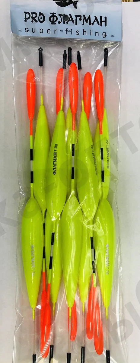 Поплавки PRO ФЛАГМАН 10 штук-7g.LN  (Арт. RS3618)