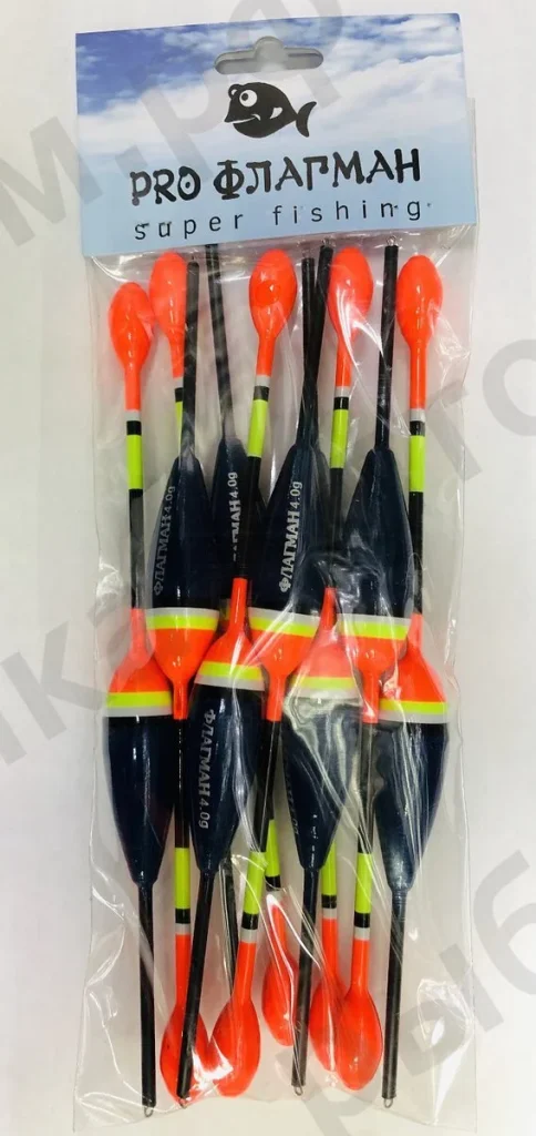 Поплавки PRO ФЛАГМАН 10 штук-4g.LN  (Арт. RS3629)