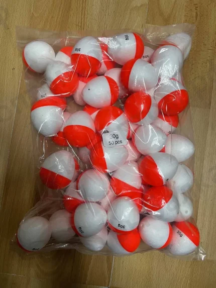 Поплавки 30g 50 штук.KM  (Арт. RS3900)