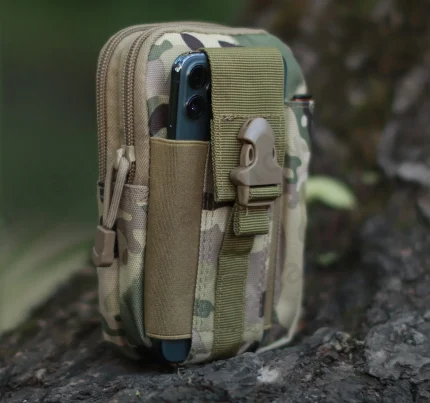 Тактическая поясная подсумка с системой Molle (Мин заказ 5 шт/уп.)