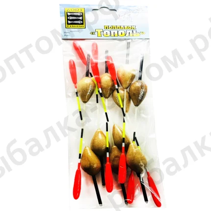 Поплавки "Тополь" упаковка 10 штук, вес 5.0 грама (Арт-ZORI)
