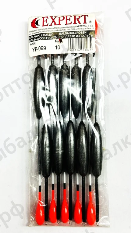 Поплавки EXPERT, из бальсы, вес 2 грамма, упаковка 10 штук. (Арт:1070)