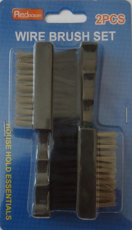 Набор двусторонних щёток WIRE BRUSH SET, 2 шт