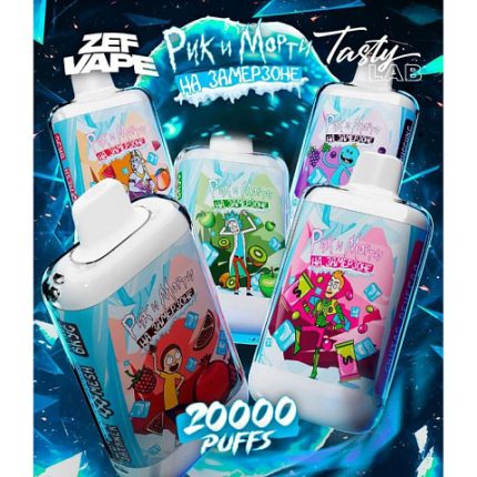 Рик и Морти НА ЗАМЕРЗОНЕ DUAL MESH 20000 затяжек 5% ЦИТРУСОВЫЙ МИКС