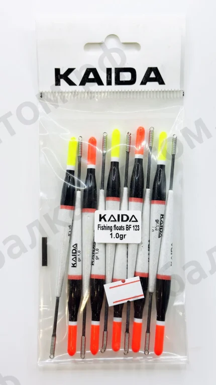 Поплавки KAIDA Fishing Floats BF123 - 1.0gr 10шт/уп.