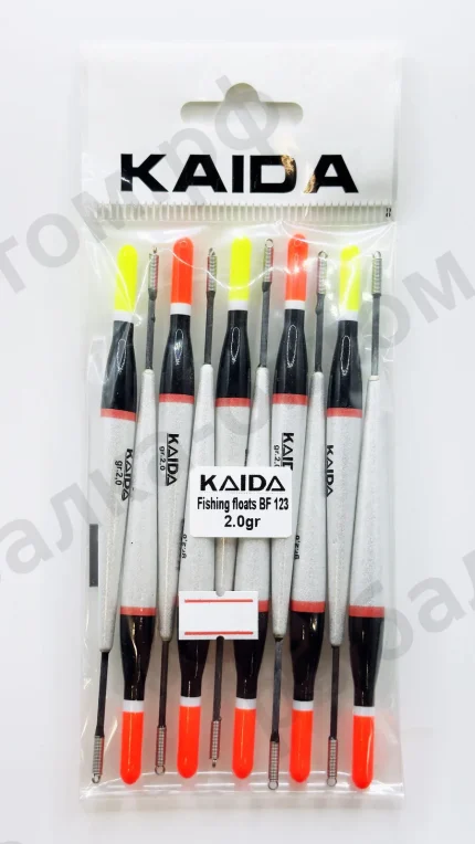 Поплавки KAIDA Fishing Floats BF123 - 2.0gr 10шт/уп.