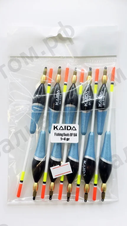 Поплавки KAIDA Fishing Floats BF104 - 1+4gr 10шт/уп.