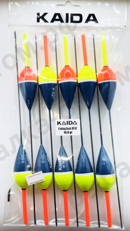 Поплавки KAIDA Fishing Floats BF42 - 10.0gr 10шт/уп.