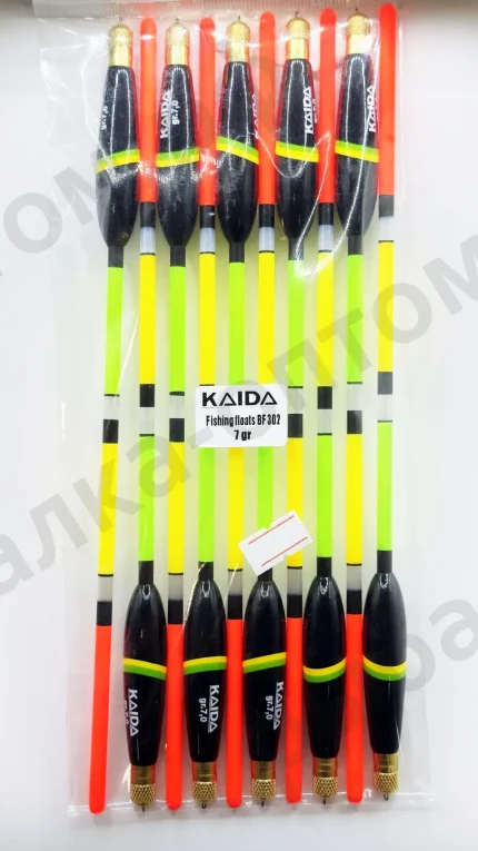 Поплавки KAIDA Fishing Floats BF302 - 7.0gr 10шт/уп.