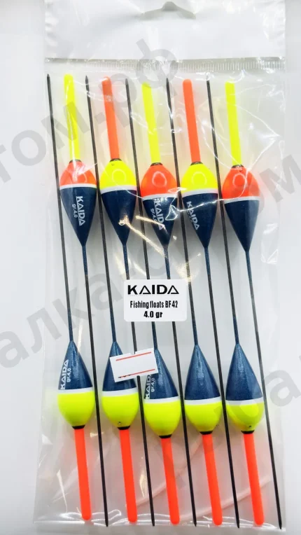 Поплавки KAIDA Fishing Floats BF42 - 4.0gr 10шт/уп.