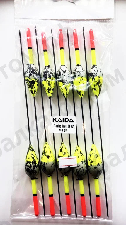 Поплавки KAIDA Fishing Floats BF451 - 4.0gr 10шт/уп.