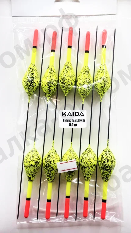 Поплавки KAIDA Fishing Floats BF438 - 5.0gr 10шт/уп.
