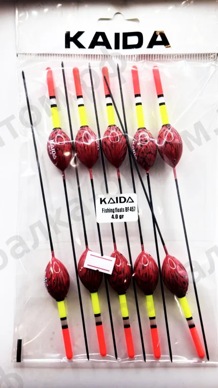 Поплавки KAIDA Fishing Floats BF457 - 4.0gr 10шт/уп.