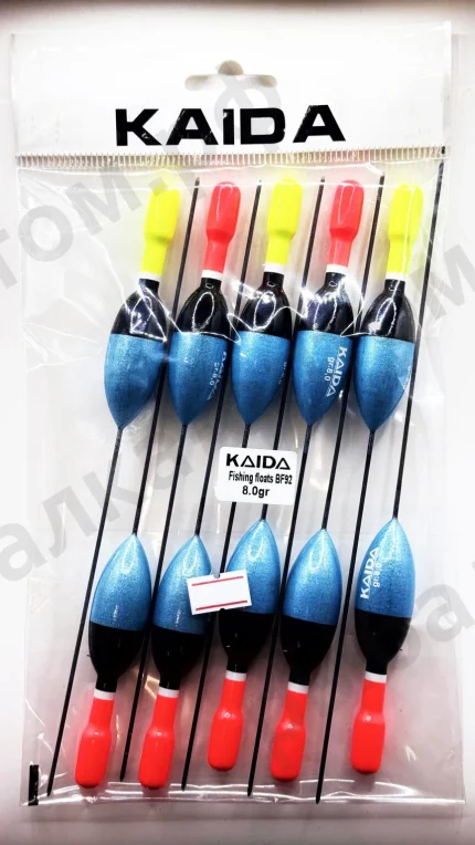 Поплавки KAIDA Fishing Floats BF92 - 8.0gr 10шт/уп.