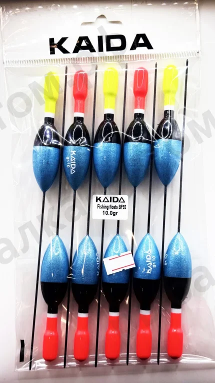 Поплавки KAIDA Fishing Floats BF92 - 10.0gr 10шт/уп.