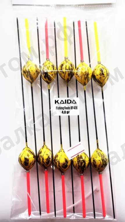 Поплавки KAIDA Fishing Floats BF428 - 4.0gr 10шт/уп.