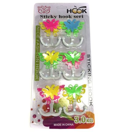 Набор двойных крючков Sticky hook seri
