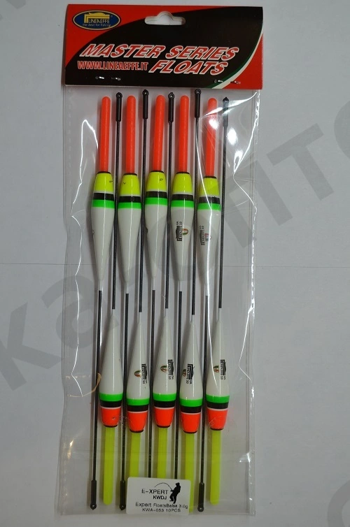 Поплавки MASTER SERIES FLOATS 10 штук-3g KM  (Арт. RS3473)