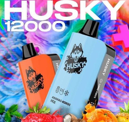 HUSKY 12000 затяжек 2% САКУРА-ВИНОГРАД ЛЕД