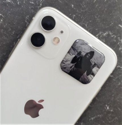 3d стикер из эпоксидной смолы, 3х3 см. Арт С325