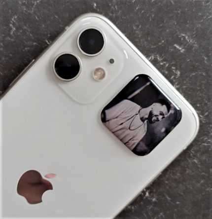 3d стикер из эпоксидной смолы, 3х3 см. Арт С350