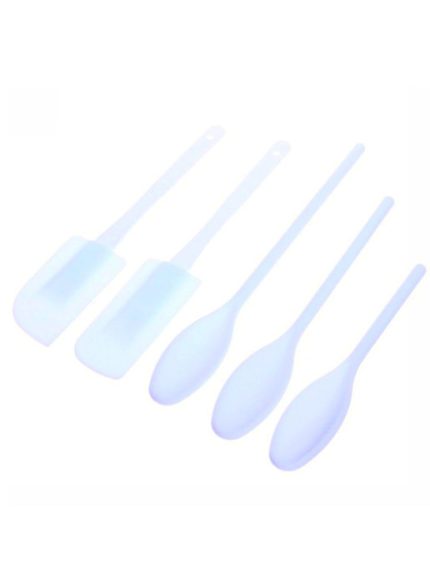 Набор ложек и лопаток для десертов из 5-ти предметов Spoon and Spatula Set