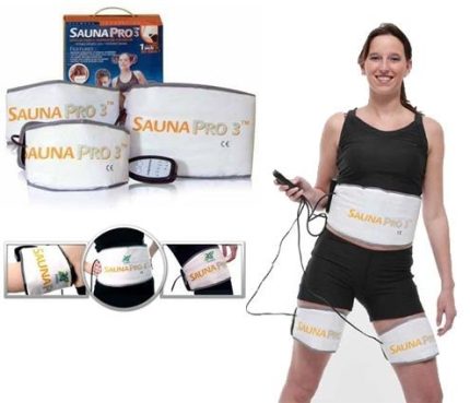 Пояс для похудения с термоэффектом SAUNA PRO 3 (САУНА ПРО 3)