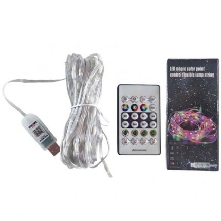 Светодиодная уличная лента-гирлянда ELK-BLEDOMA RGB led многоцветная 5 м  оптом