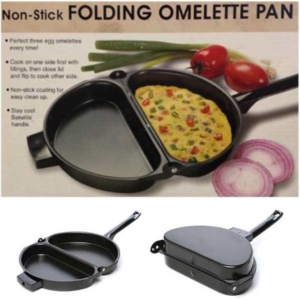 Омлетница с антипригарным покрытием FOLDING OMELETTE PAN