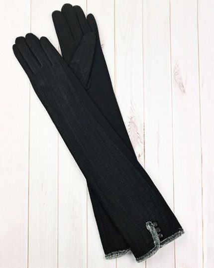 Перчатки женские удлинённые, 48 см