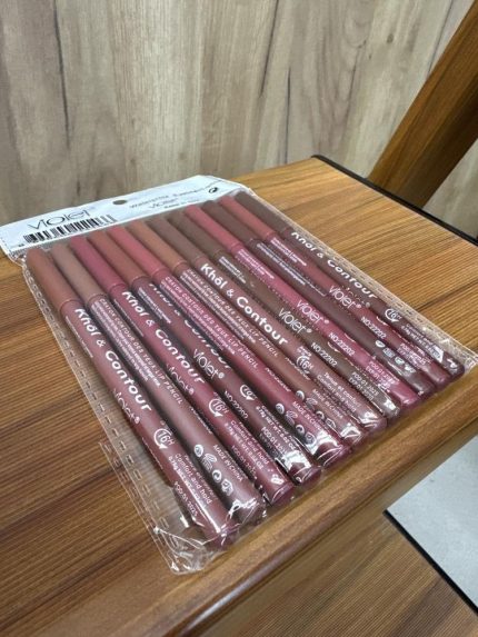 Карандаши для губ Violet Waterproof Eye & Lipliner без точилки