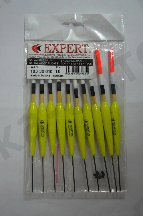 Поплавки EXPERT 1g-10 штук.Размеры внутри.  (Арт. RS3837)