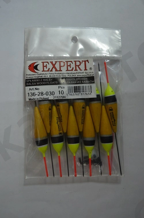 Поплавки EXPERT 1g-10 штук.Размеры внутри.  (Арт. RS3849)