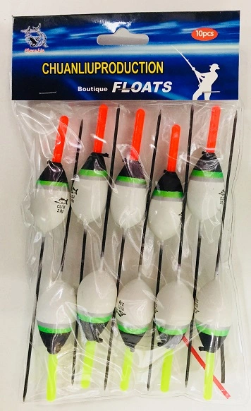 Поплавки CHUANLIUPRODUCTION FLOATS 10 штук-2,0g UK  (Арт. RS2968)
