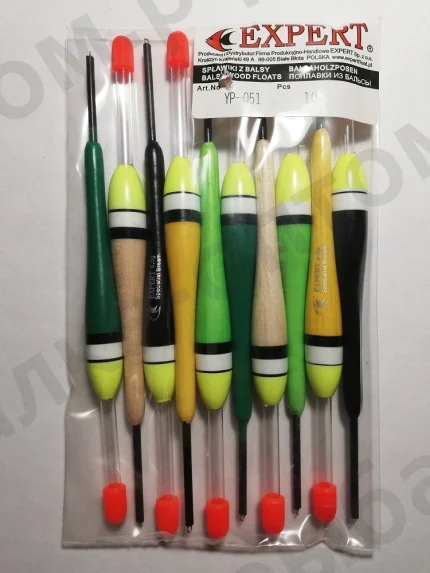 Поплавки EXPERT 6,0g-10 штук.  (Арт. RS3232)