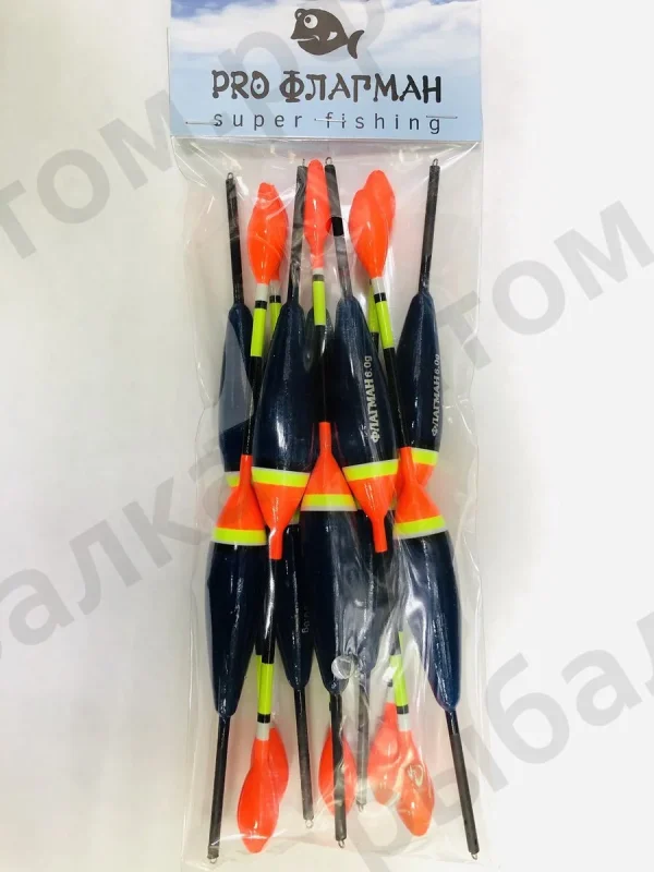 Поплавки PRO ФЛАГМАН 10 штук-6g.LN  (Арт. RS3496)