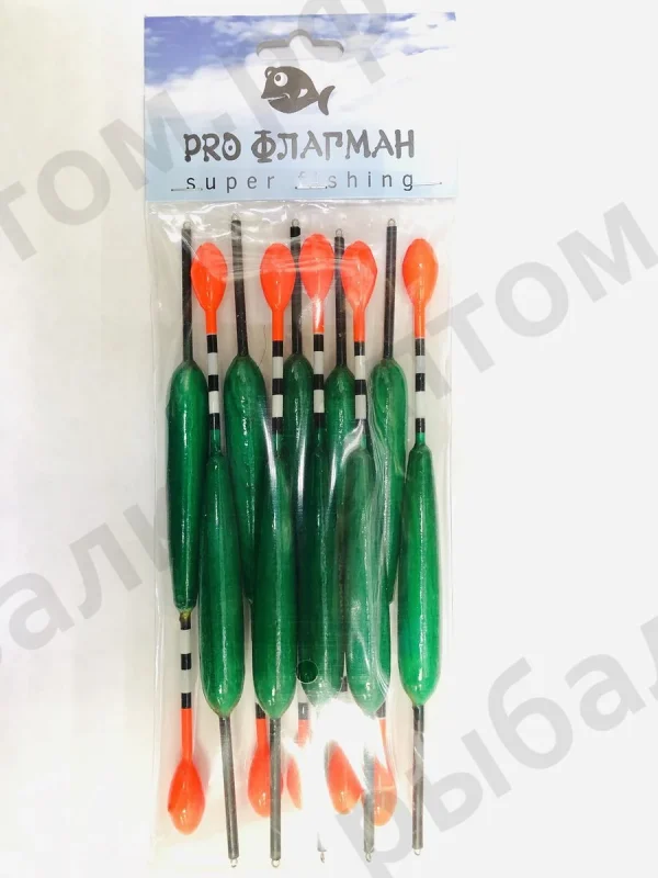 Поплавки PRO ФЛАГМАН 10 штук-6g.LN  (Арт. RS3511)