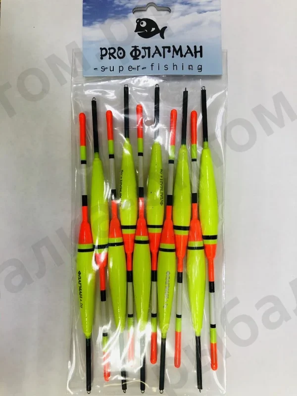 Поплавки PRO ФЛАГМАН 10 штук-4g.LN  (Арт. RS3525)