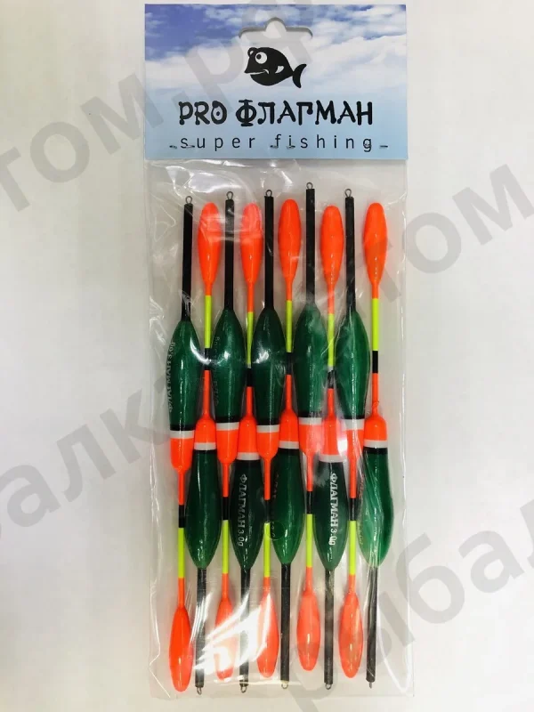 Поплавки PRO ФЛАГМАН 10 штук-3g.LN  (Арт. RS3538)