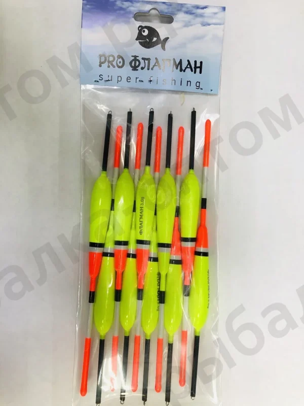 Поплавки PRO ФЛАГМАН 10 штук-3g.LN  (Арт. RS3547)
