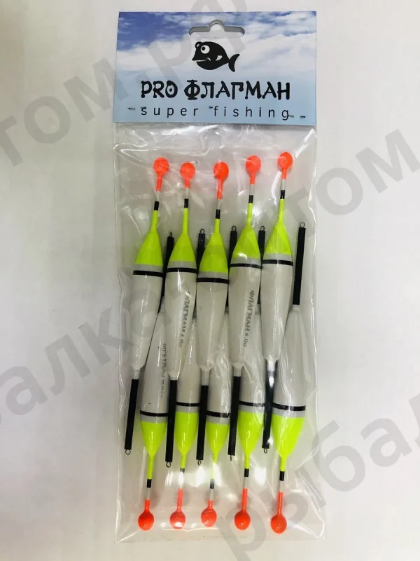 Поплавки PRO ФЛАГМАН 10 штук-4g.LN  (Арт. RS3571)