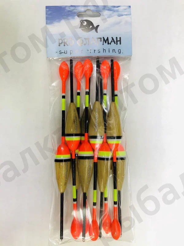 Поплавки PRO ФЛАГМАН 10 штук-4g.LN  (Арт. RS3627)